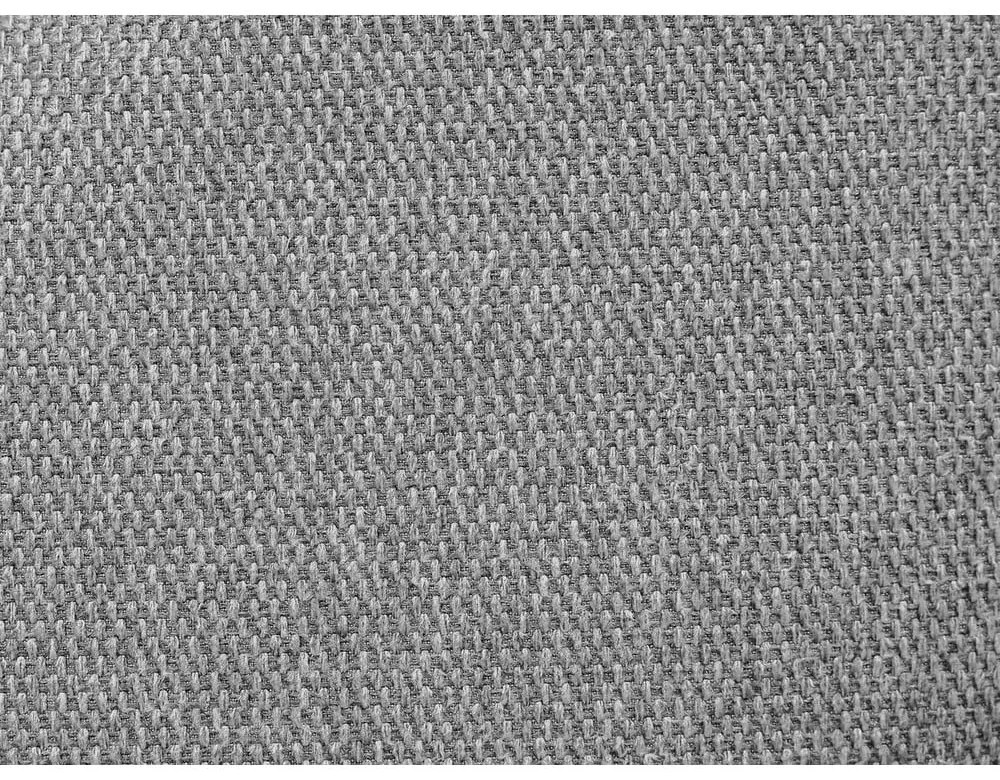 Светлосиво тапицирано двойно легло с включена подматрачна рамка 160x200 cm Romane – Bobochic Paris