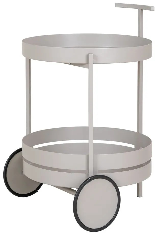 Метална маса за сервиране на колелца 40x49,5 cm Beja – House Nordic