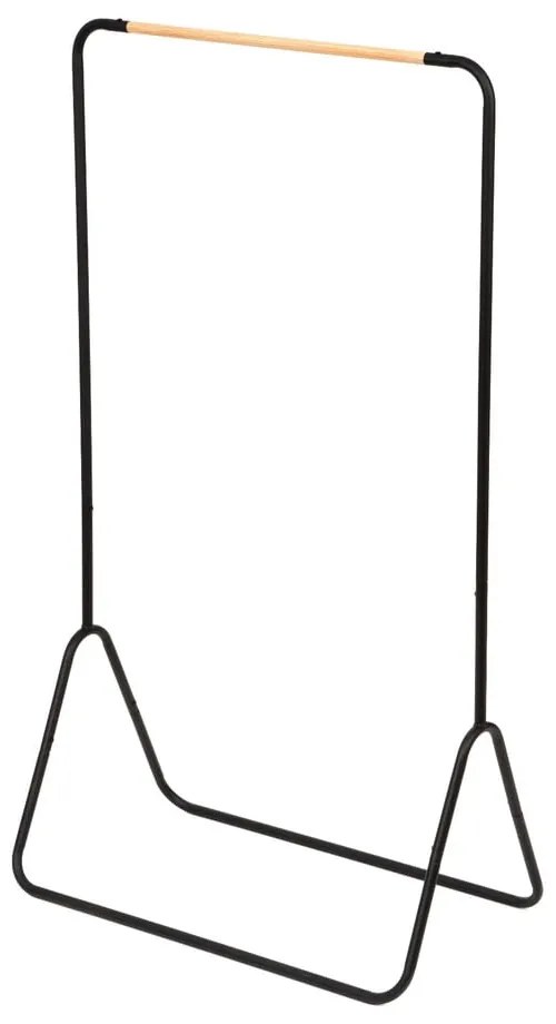Черна закачалка за дрехи, височина 145 cm Elias - Compactor
