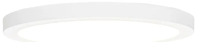 Повърхностен или вграден прожектор бял 30 см вкл. LED 3-степенно димиране до топло с DIP превключвател - Trans