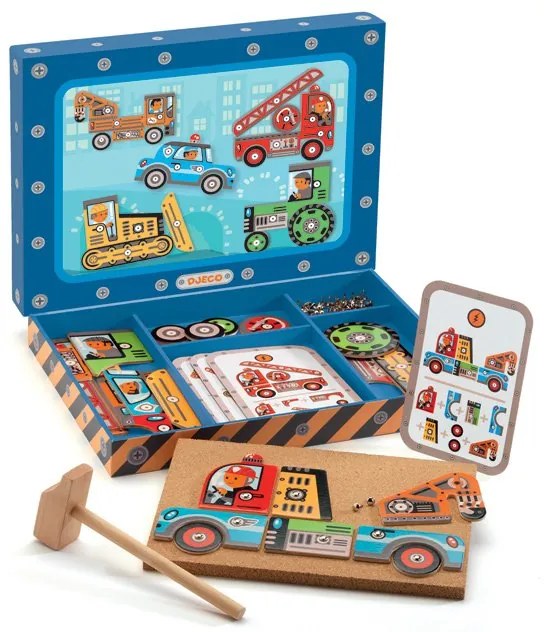 Djeco - Конструктор Коли с пинчета DJ06641G