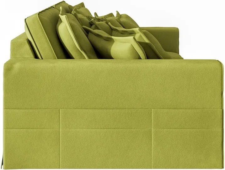 Светлозелен диван 236 cm Nora – Ropez