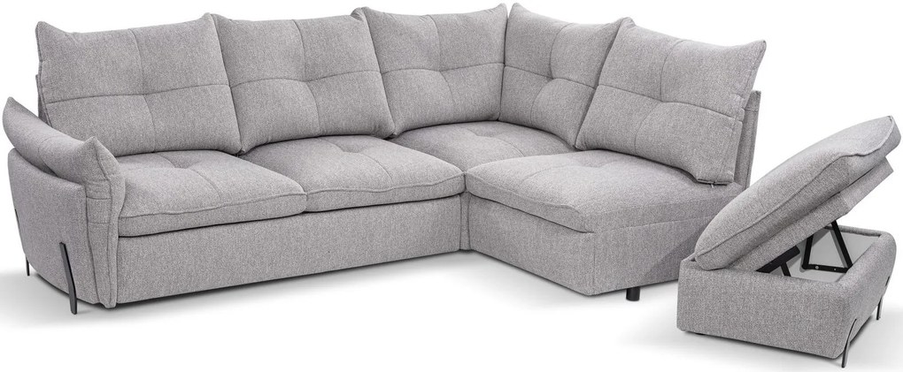 Ъглов диван Mallory мини Pro-Αριστερή