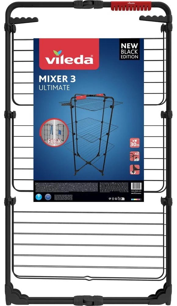 Черна сушилня за дрехи 30 m Mixer 3 – Vileda
