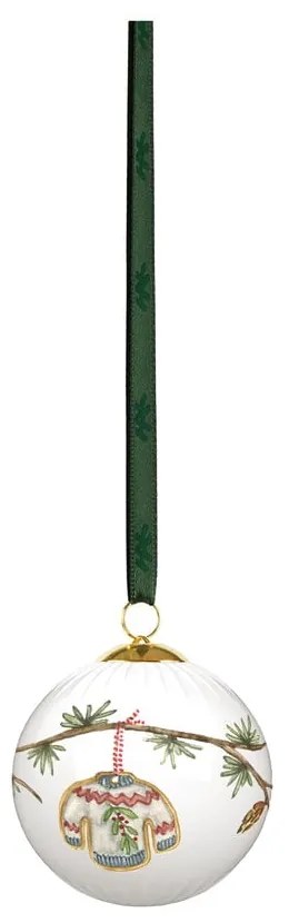 Порцеланова коледна топка ø 6 cm Hammershøi Christmas Bauble 2025 – Kähler Design