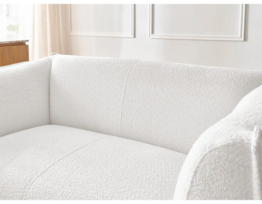 Бял диван от прежда с примки от букле 170 cm Giorgia – Bobochic Paris