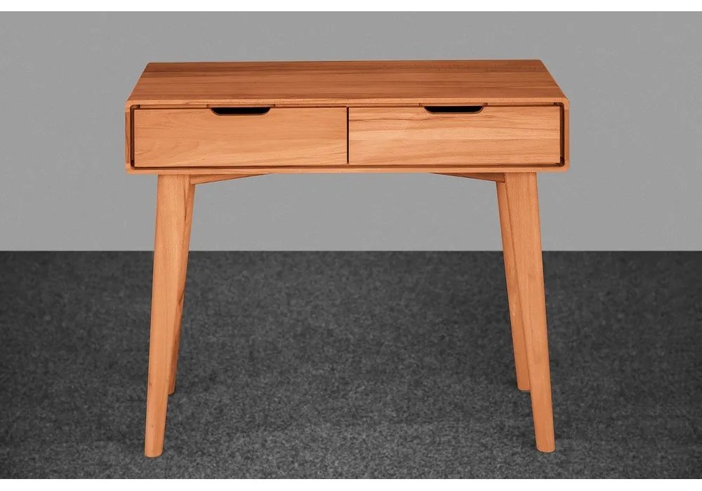 Тоалетка от букова дървесина 90x40 cm Greg - The Beds