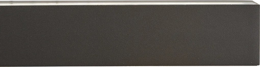 Индустриална външна стенна лампа черна 38 см вкл. LED IP65 - Hannah