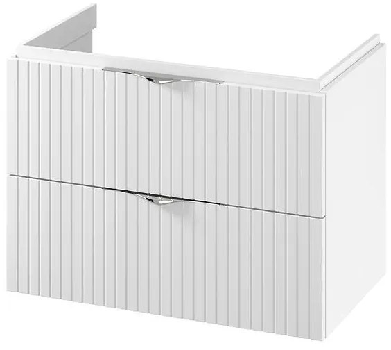 Cersanit S1015-004 - Подвесен шкаф за баня под мивка TIRSO 80x45 см бял