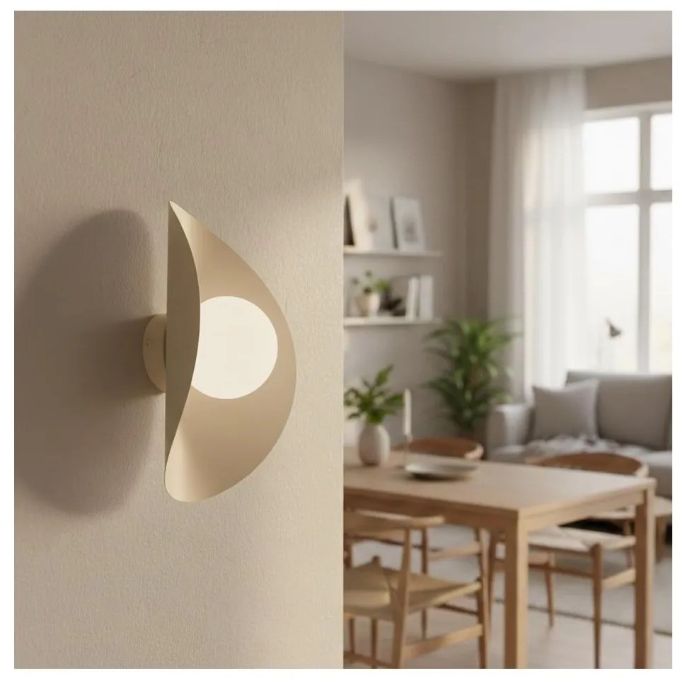 Стенно осветително тяло FIERO 1xG9/8W/230V бежово