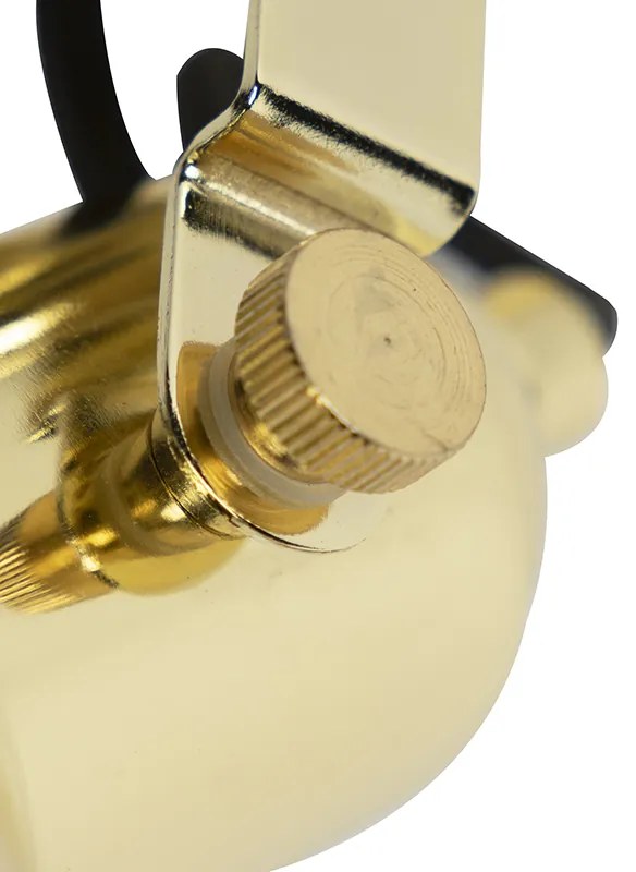 Индустриален кръгъл прожектор златен 1-светлина - Tommy