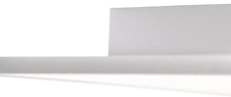 Таванна лампа бяла с LED и димер с дистанционно управление - Liv