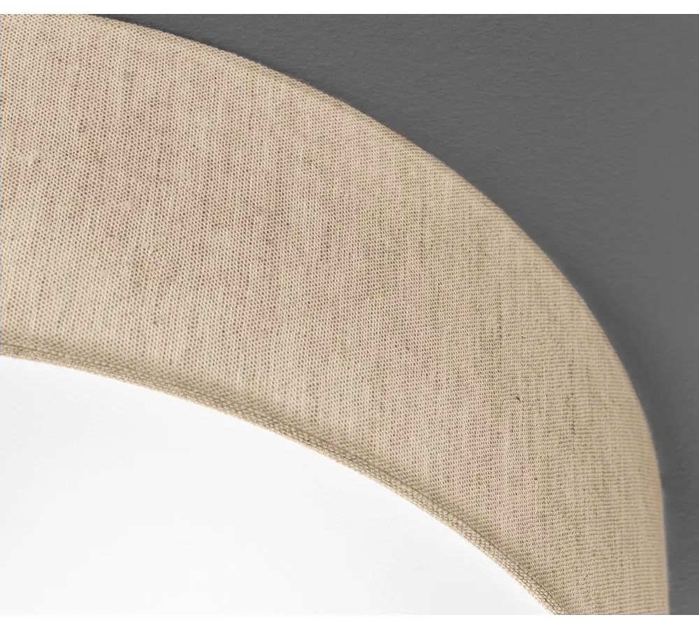 Бежово осветително тяло за таван с текстилен абажур ø 40 cm Thor – Fischer &amp; Honsel