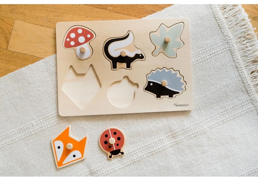 Дървен пъзел (брой части 6) Forest – Kindsgut