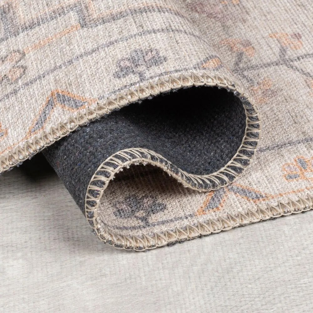 Кремава пътека подходяща за пране 60x230 cm Teo Traditional – Flair Rugs