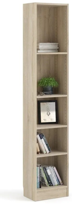 Етажерка за книги в дъб 41x203 cm Basic - Tvilum