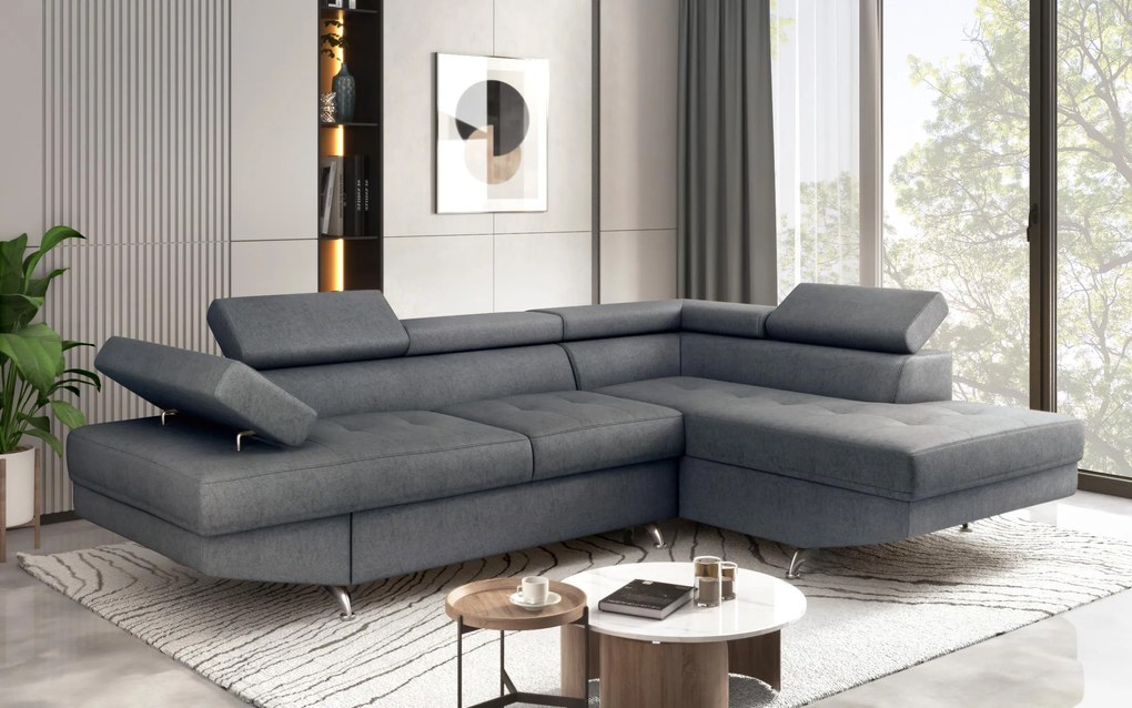 Разтегателен ъглов диван Барк М