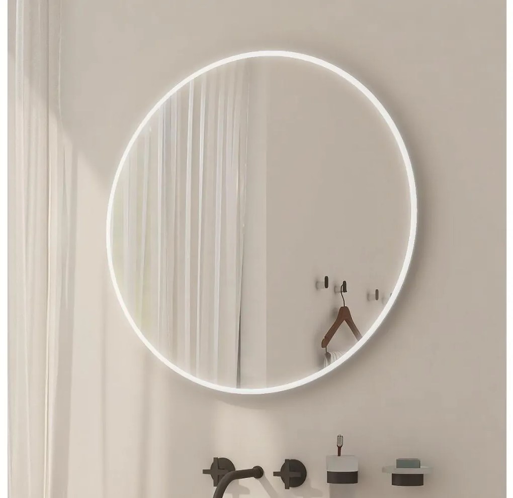 NIMCO ZP 26000R - LED огледало за баня с вградено осветление 6500K Ø 60 см IP44