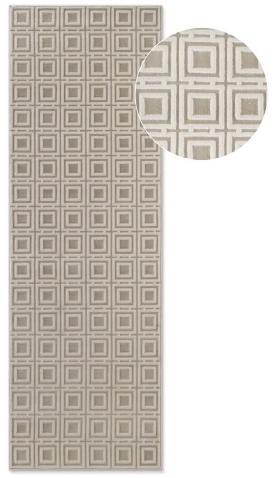 Кремава пътека 80x240 cm Perles Howlite – Elle Decoration