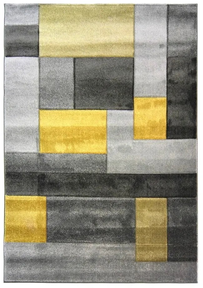 Сив и жълт килим , 120 x 170 cm Cosmos - Flair Rugs