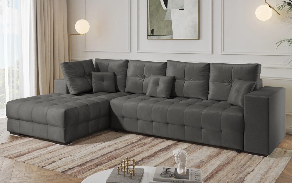 Разтегателен ъглов диван Никсън