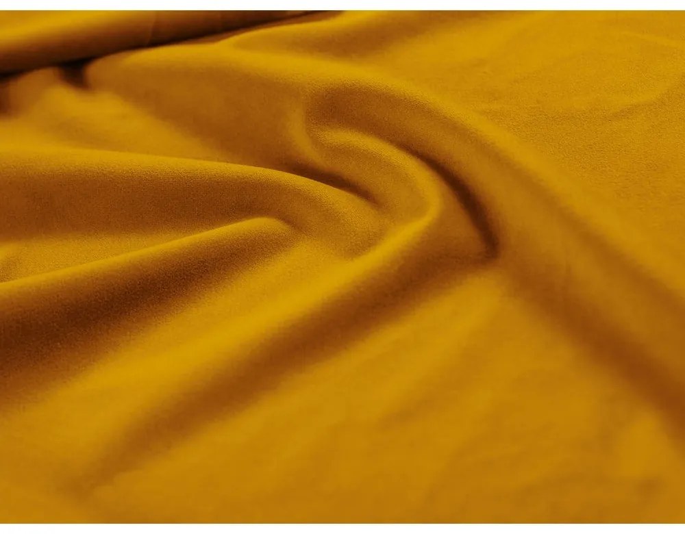 Жълт ъглов диван (десен ъгъл) Lupine – Micadoni Home