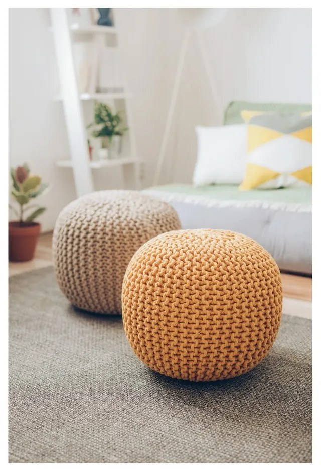 Пясъчнокафяв диван Jagger pouf - Bonami Essentials