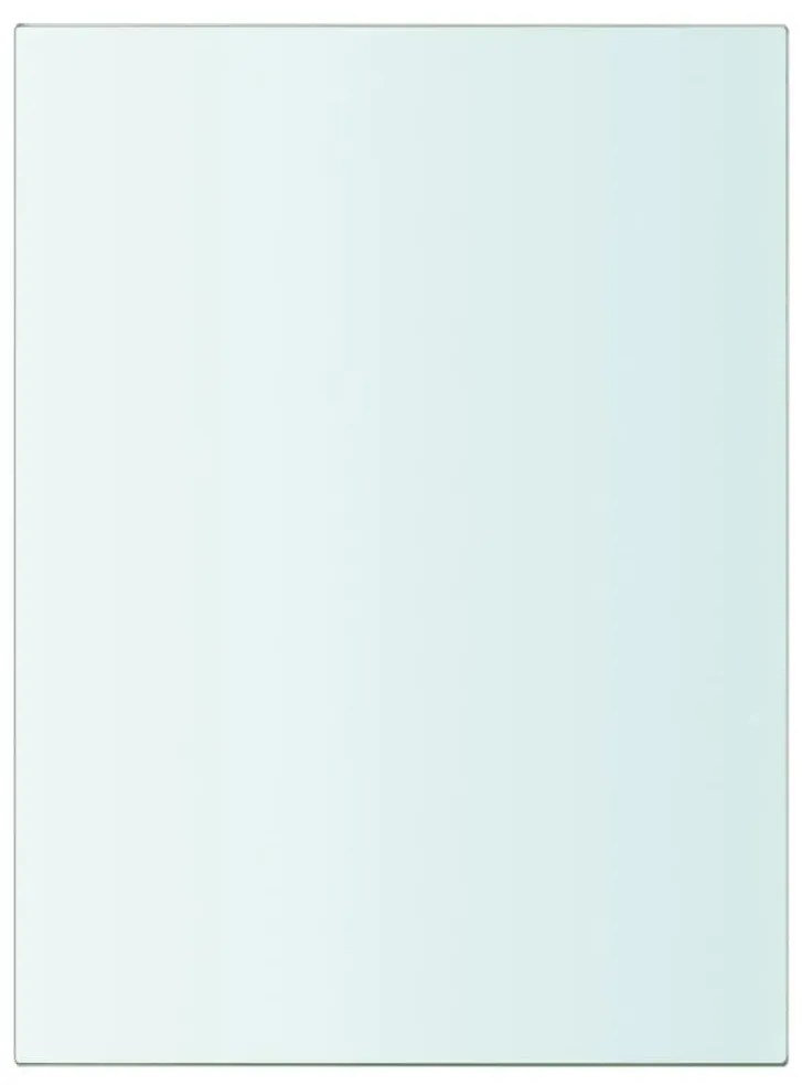 243803 vidaXL Плоча за рафт, прозрачно стъкло, 20 x 15 см