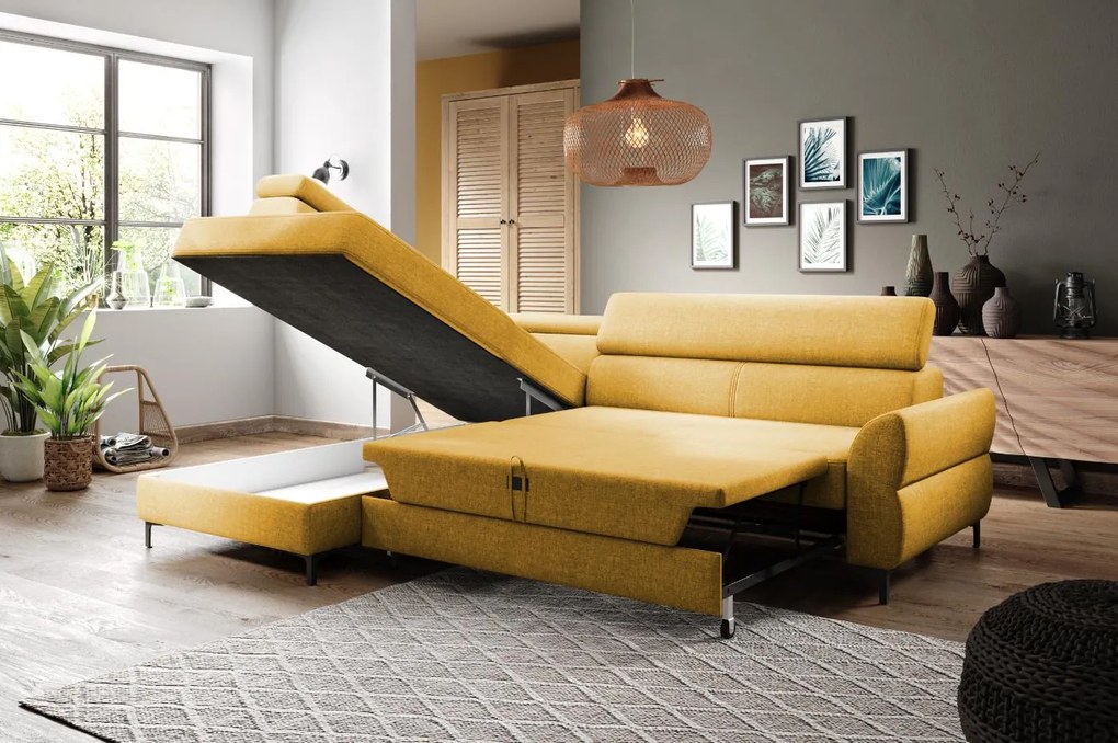 Ъглов диван Rino-Kitrino-Left