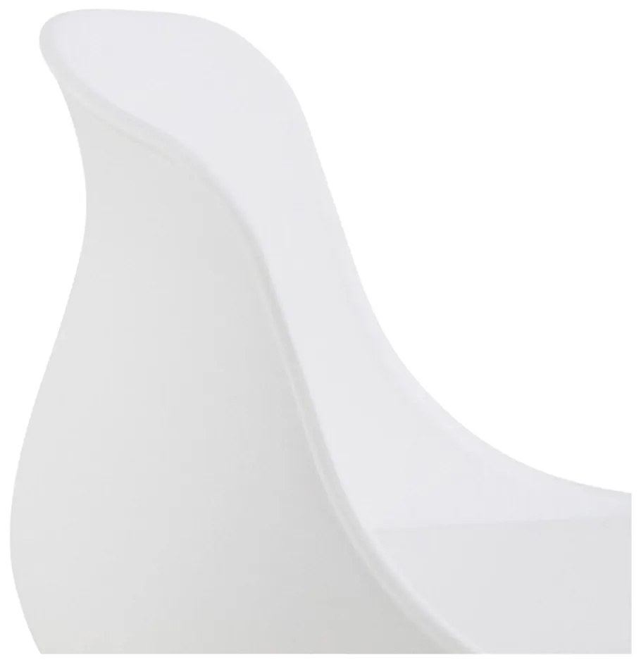 Бял бар стол (височина на седалката 66 cm) Tina – Actona