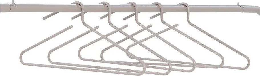 Кафяво-сива стоманена стойка за дрехи 118x160x57 cm Hang-On – Spinder Design