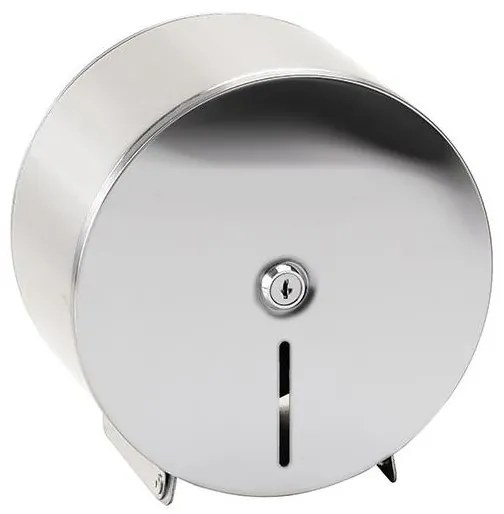 Диспенсър за хартия 20x21 cm неръждаема стомана/сребрист