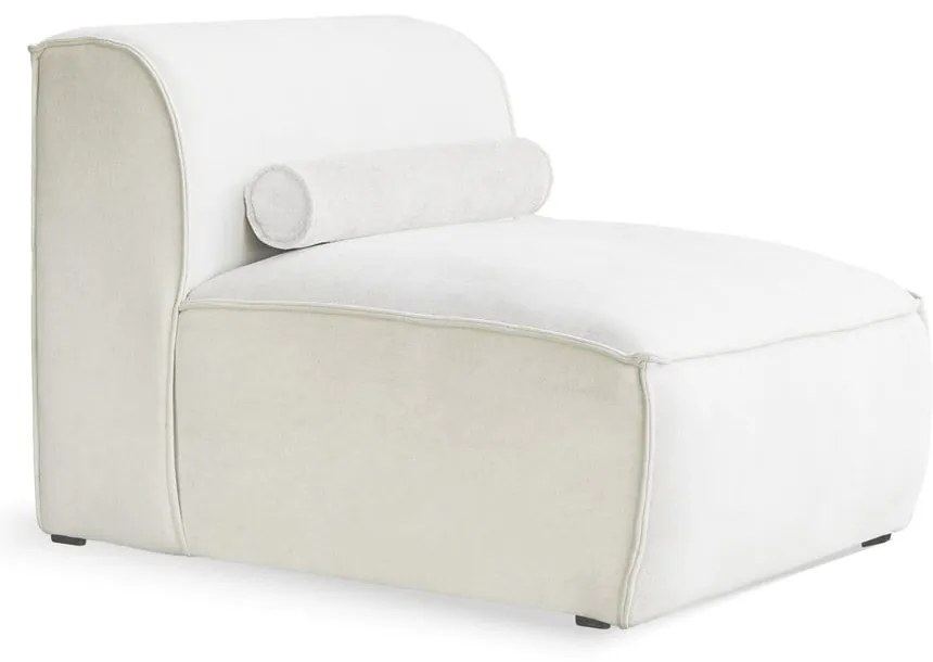 Бял модулен диван (среден модул) Flex Felix – Miuform