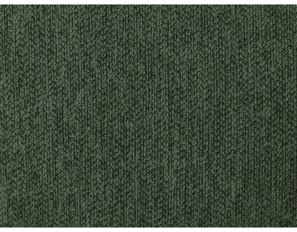 Тъмнозелено двойно тапицирано легло с място за съхранение с включена подматрачна рамка 180x200 cm Garance – Bobochic Paris