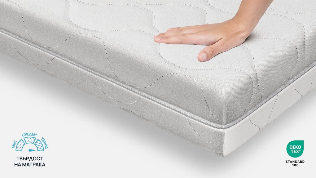 Двулицев ортопедичен матрак Medical Flex от Sleepy 18 см