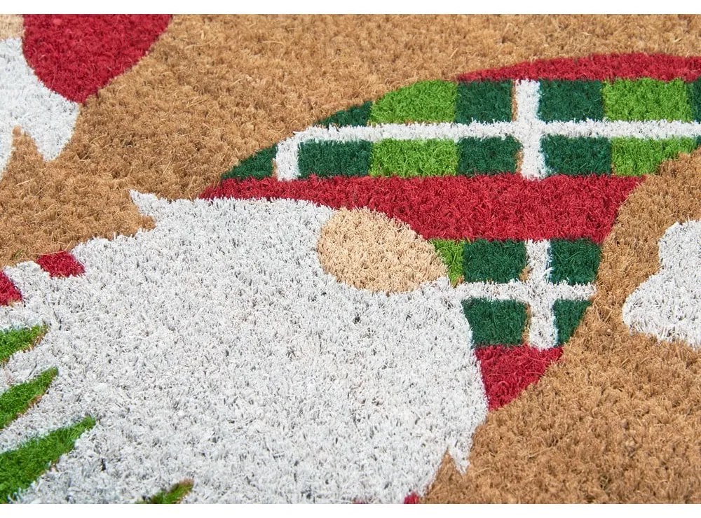 Постелка с коледен мотив от кокосови влакна 45x75 cm - Hanse Home