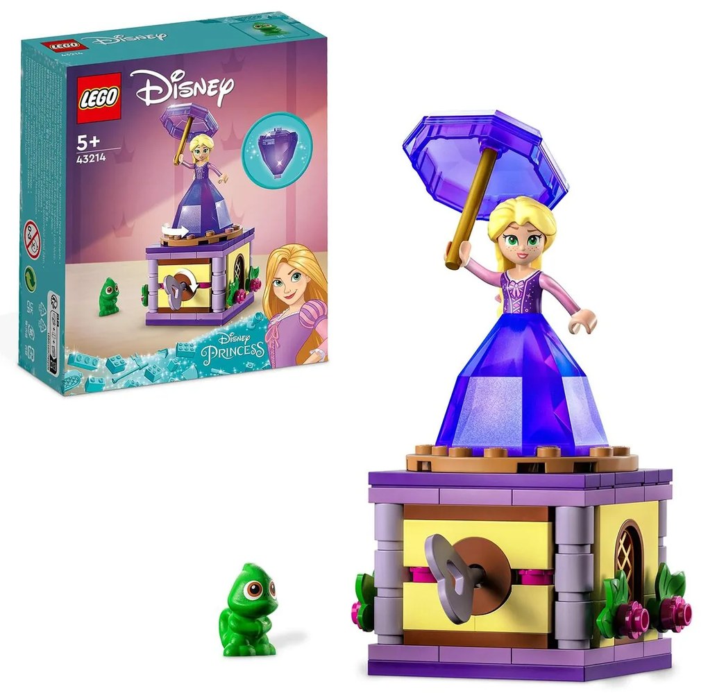 Строителна Игра + Фигури Lego Princess 43214 Rapunzing Rappilloning