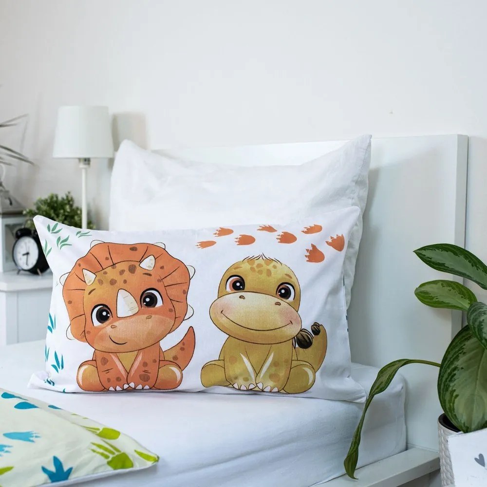 Памучно детско спално бельо за детско креватче 100x135 cm Dino – Jerry Fabrics