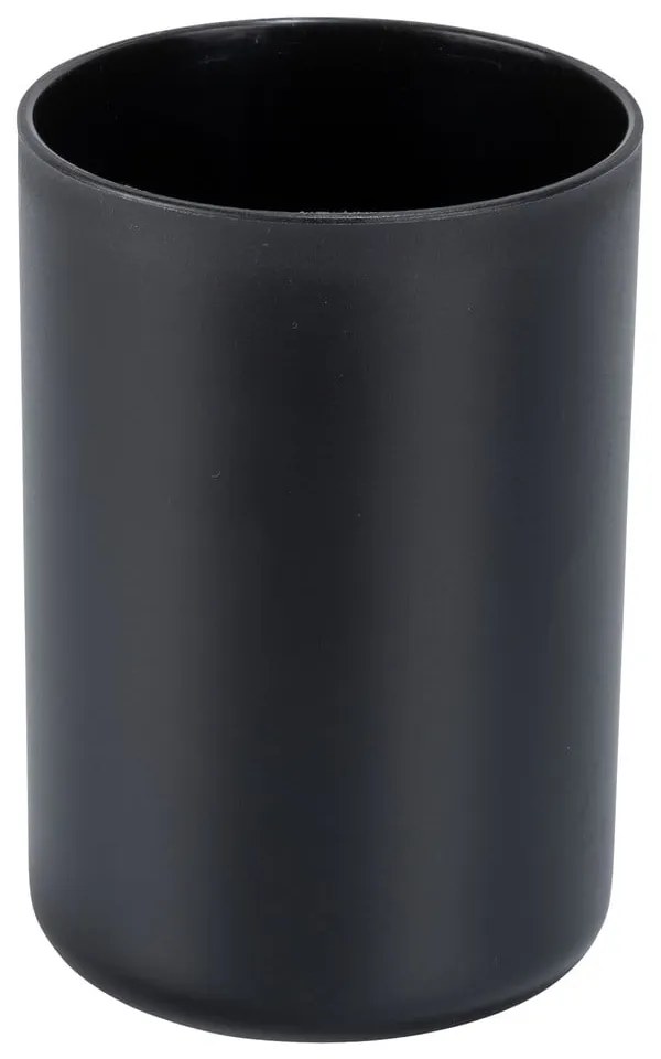 Черен пластмасов комплект аксесоари за баня Fano – Allstar