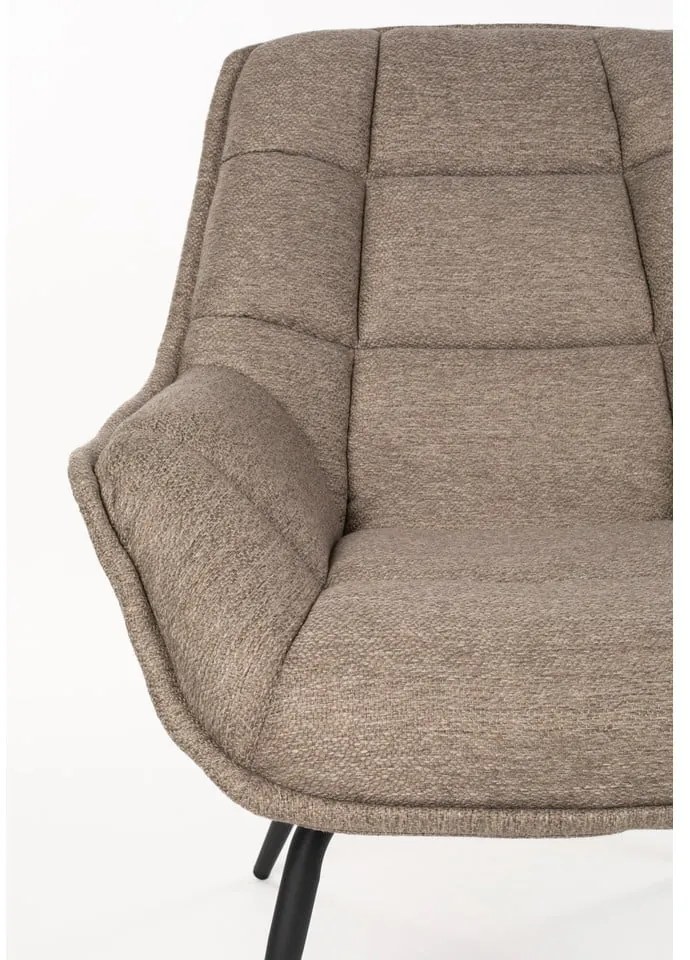 Бежово кресло Comfortable – White Label