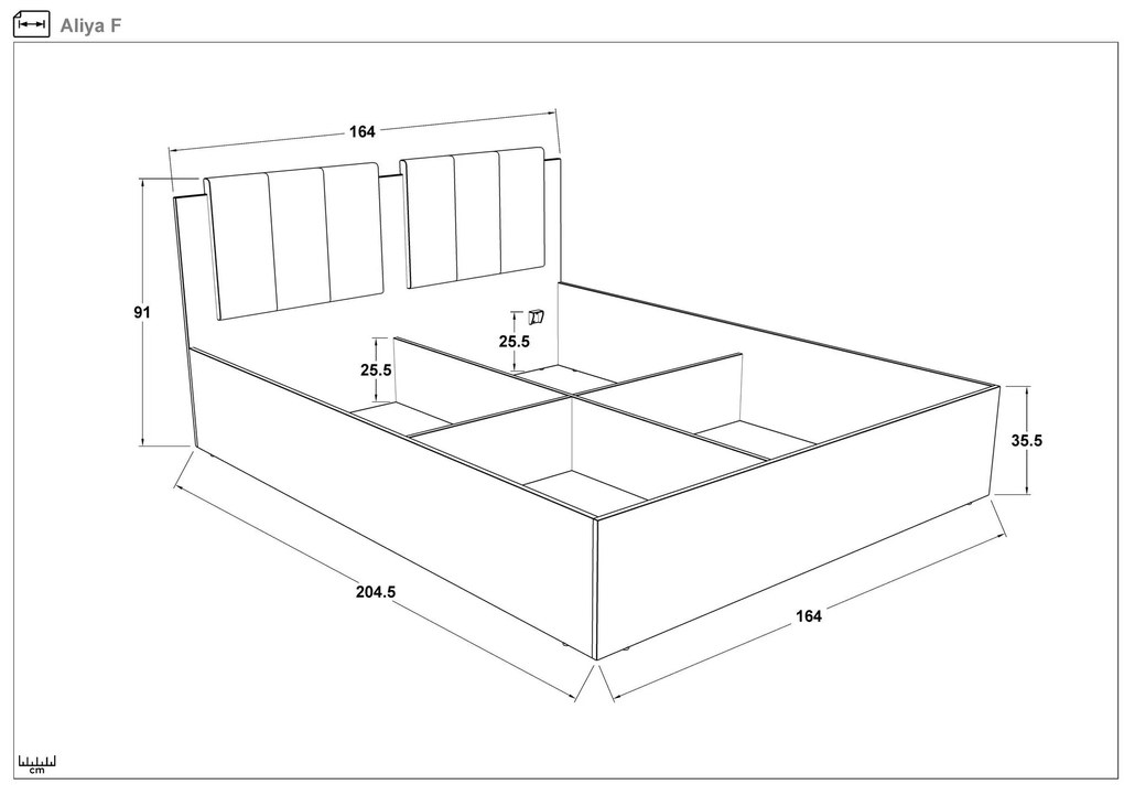 Спалня 160/200 Алия + матрак