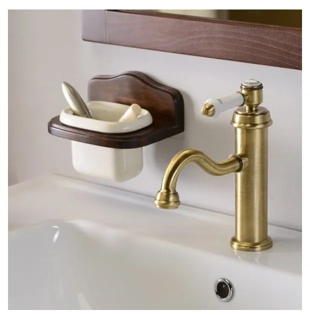 Стояща батерия за мивка в бронзов цвят Vienna – Sapho