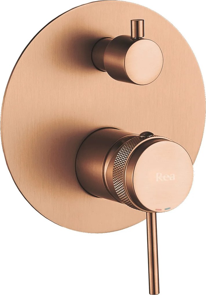 Душ система за вграждане Rea Lungo Grip Brush Copper