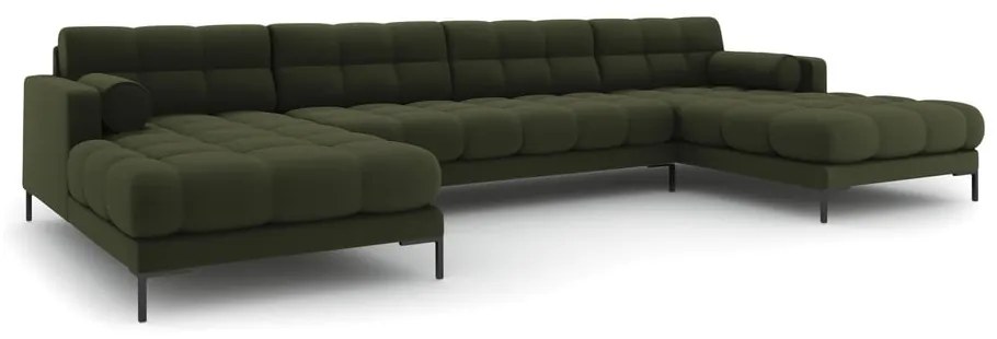 Зелен ъглов диван ("U" форма) Bali – Cosmopolitan Design