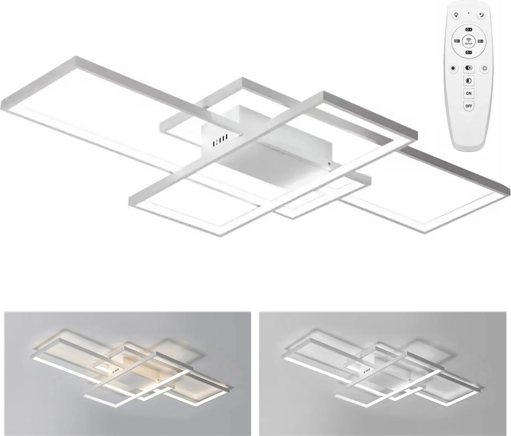 Плафон LED + дистанционно управление WHITE APP660