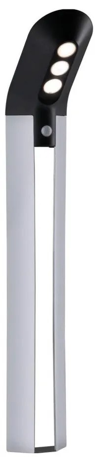 Paulmann 94252 - LED 1,2W IP44 соларна външна лампа с сензор SOLEY 3,7V