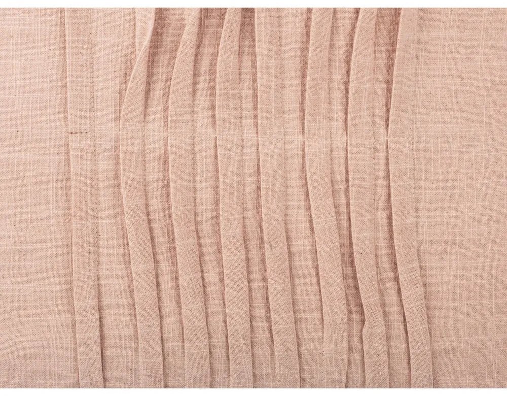 Розова памучна възглавница Вълна, 45 x 45 cm - PT LIVING