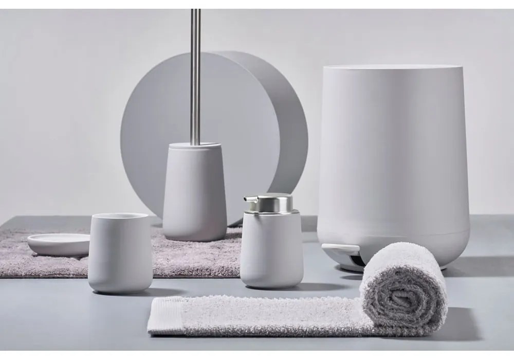 Светлосиво пластмасово кошче за боклук 3 l Nova – Zone