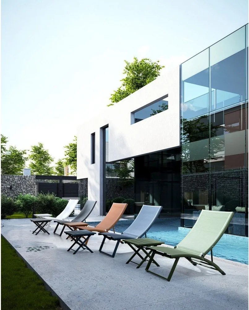 Алуминиева градинска масичка за кафе 43x44 cm Taylor – Bizzotto