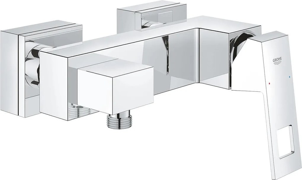Смесител за душ, 23145000, Eurocube, Grohe, едноръкохватков 1/2″, хром